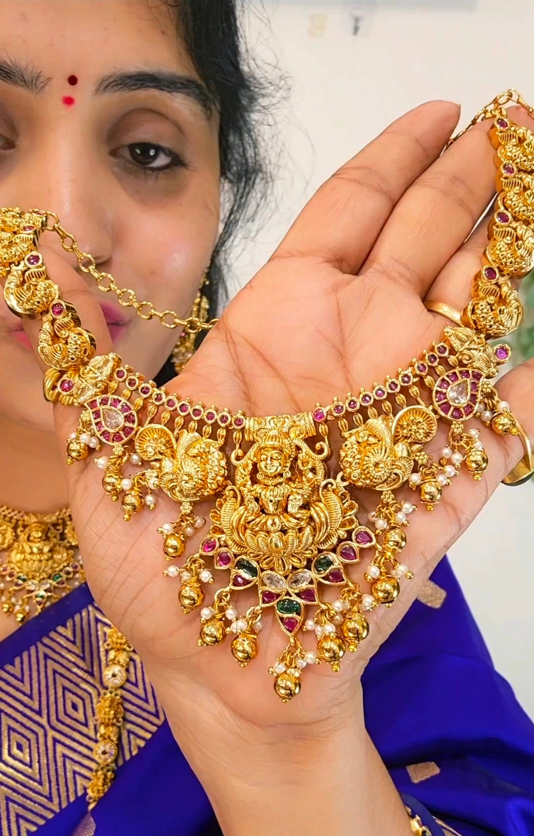 Neck set with  earrings 347 J