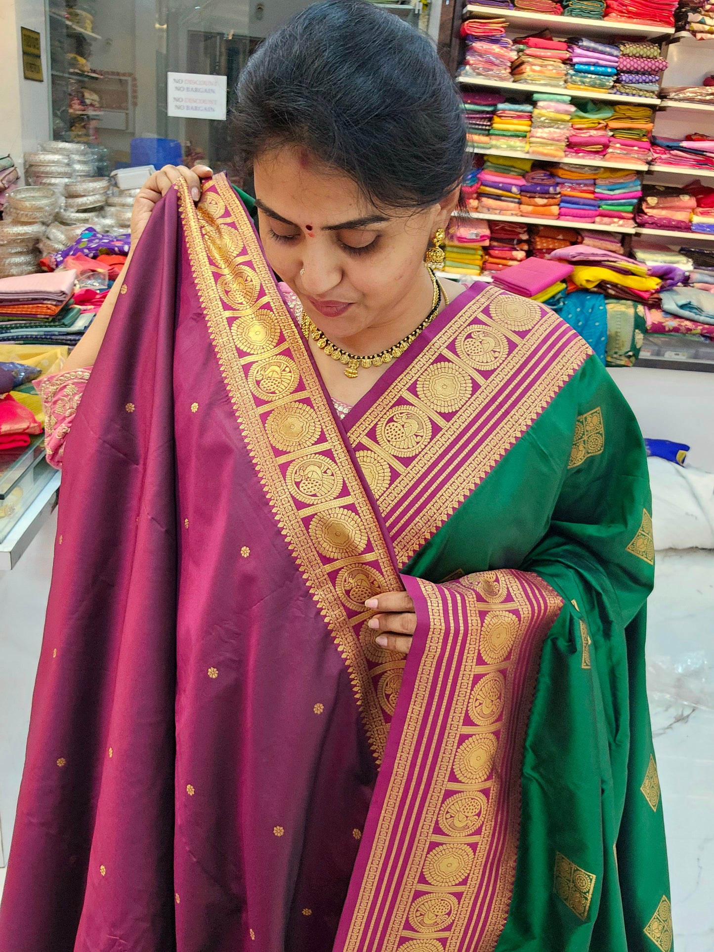 Saree un stitched blouse code SLS 678