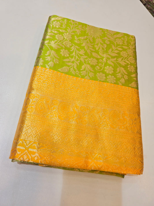 Saree un stiched blouse code SLS saree 277