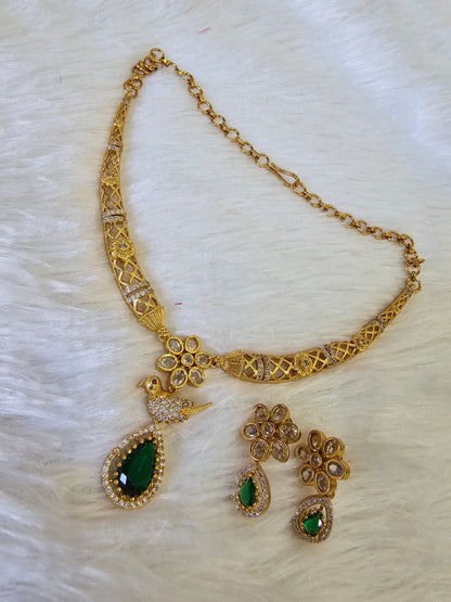 Neck set with earrings  code SLS 359 J