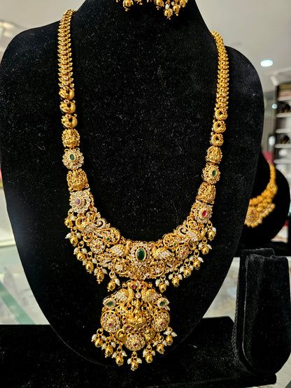 Long set with earrings code SLS 867J