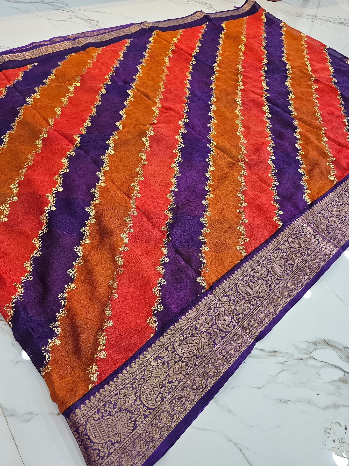 Saree un stiched blouse code SLS 684
