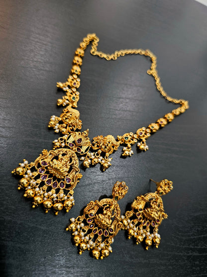 Neck set with earrings code SLS 441J