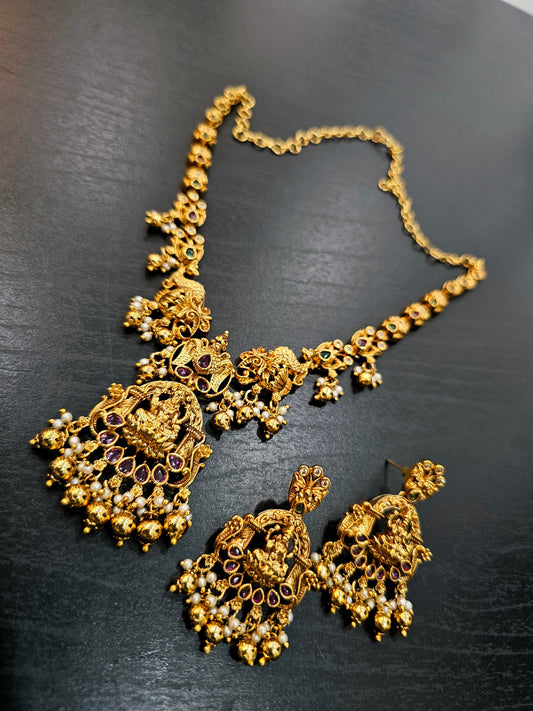 Neck set with earrings code SLS 441J