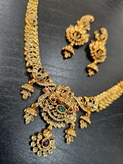Neck set with earrings code SLS 536J