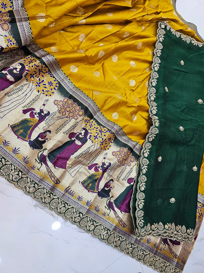 Sami stiched  lehenga set coad SLS 557