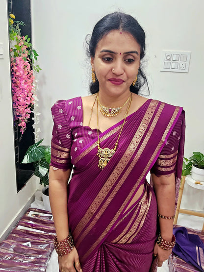 Saree un stiched blouse code SLS 369