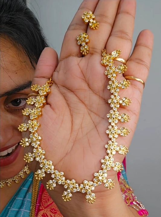 Neck set with earrings code SLS 738J