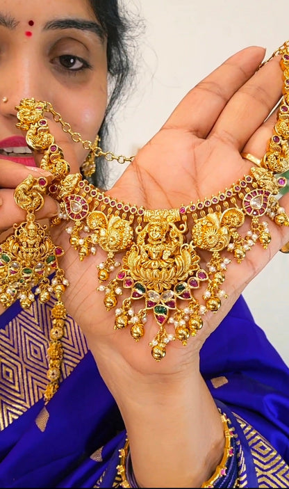 Neck set with  earrings 347 J