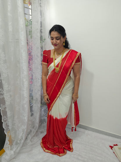 Saree un stiched blouse code SLS 467