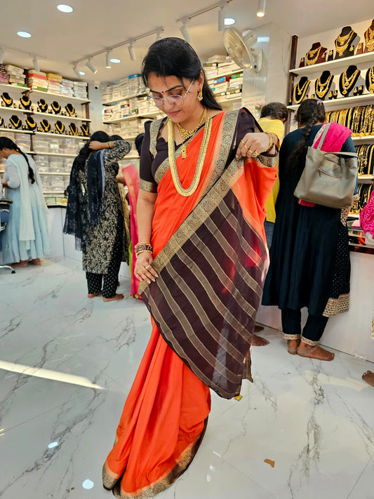 Saree un stiched blouse code SLS 773