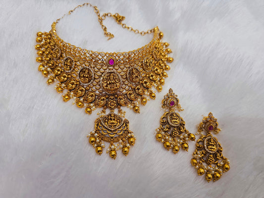 Chocker with earrings SLS code 395J