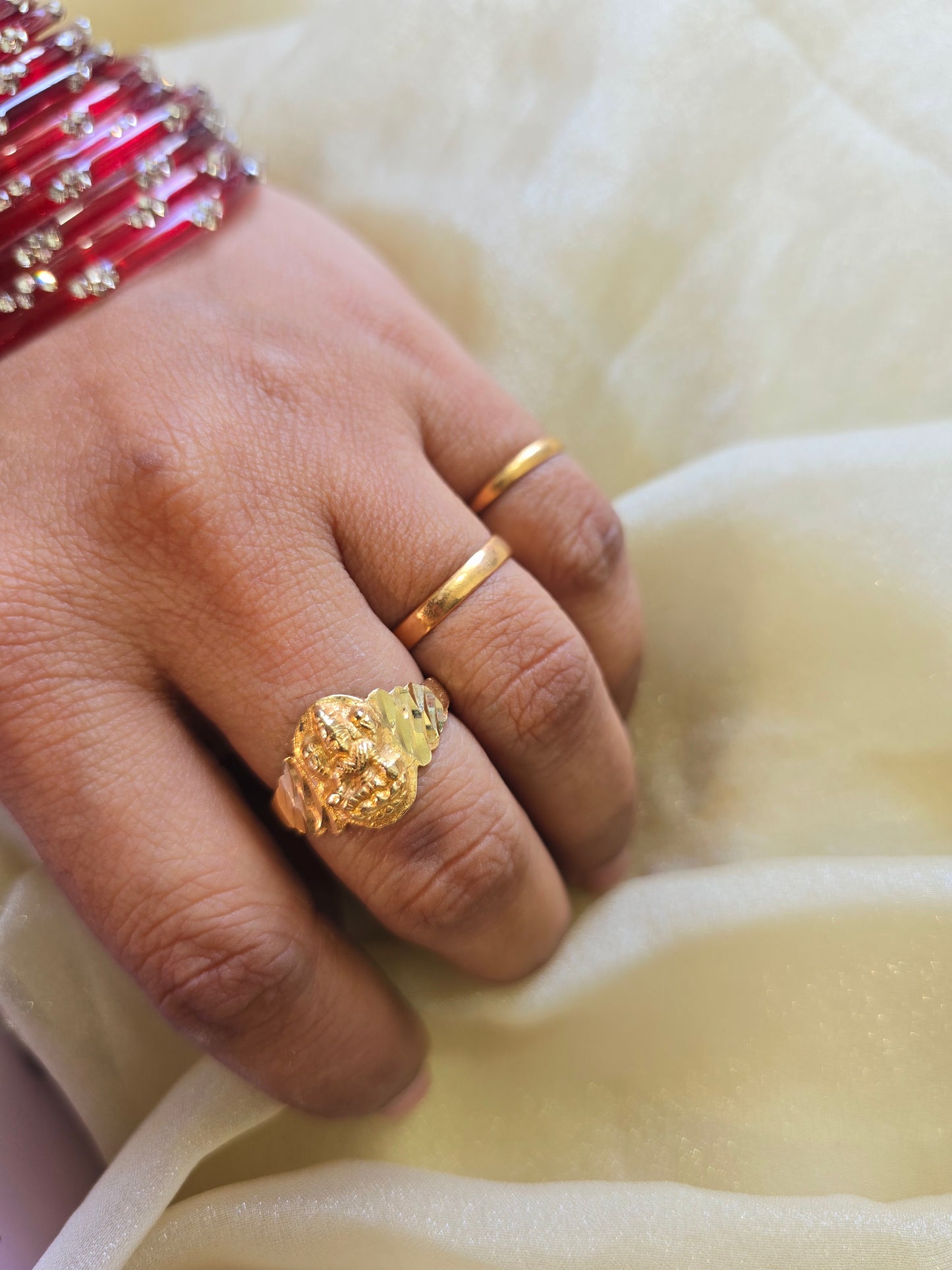 panchalam lakshmi devi finger ring 293J