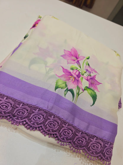 Saree un stiched blouse code SLS 274