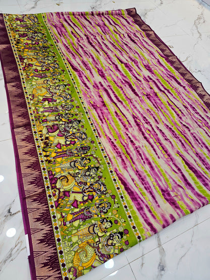 Saree un stiched blouse code SLS 676