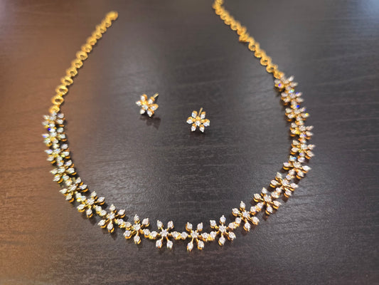 Neck set with earrings Code SLS 310J