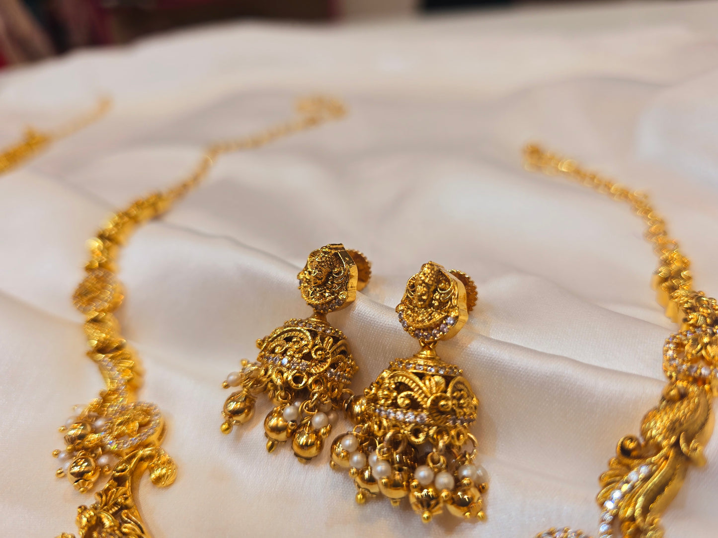 Neck set with earrings Code SLS 325J