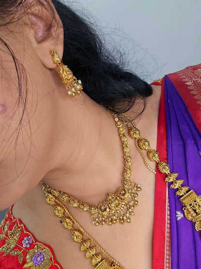 Neck set with earrings code SLS 557J