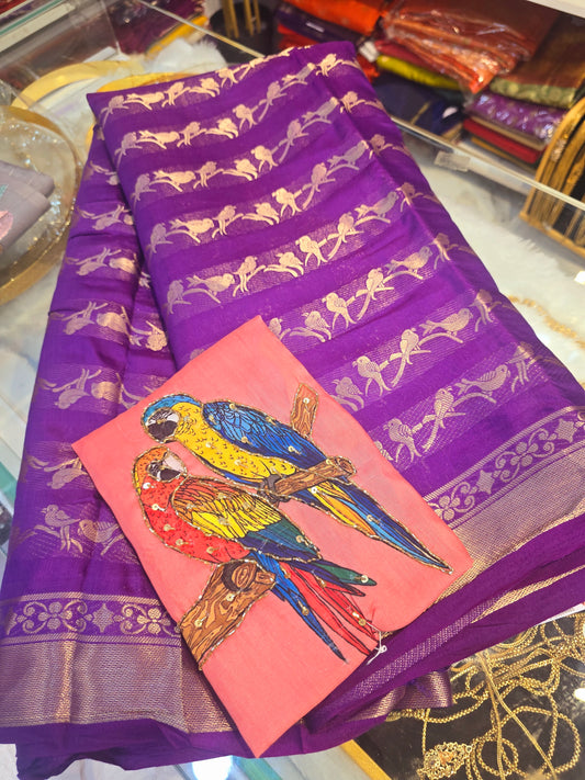 Saree un stiched blouse 231
