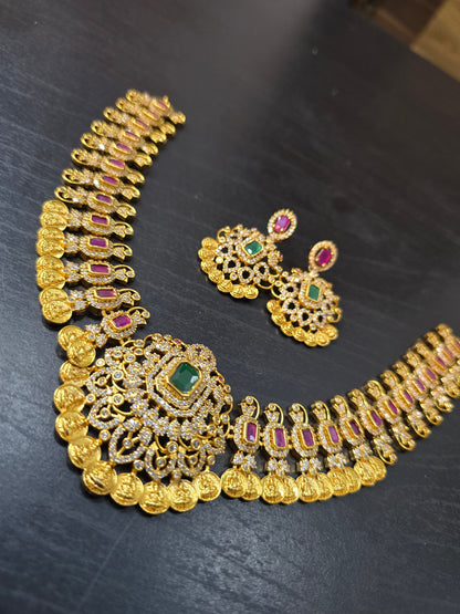 Long set with earrings code SLS 580J