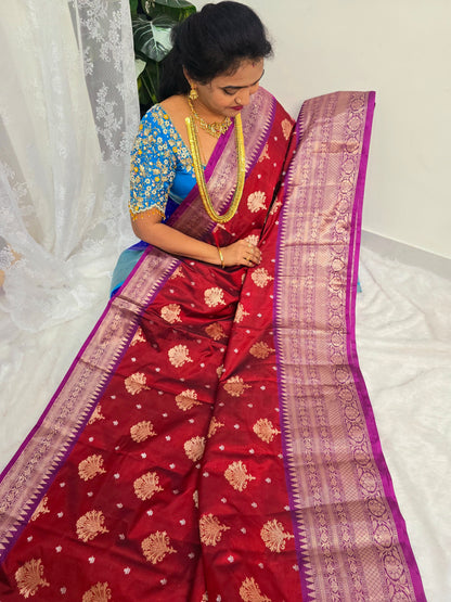 Saree un stiched blouse code SLS 419