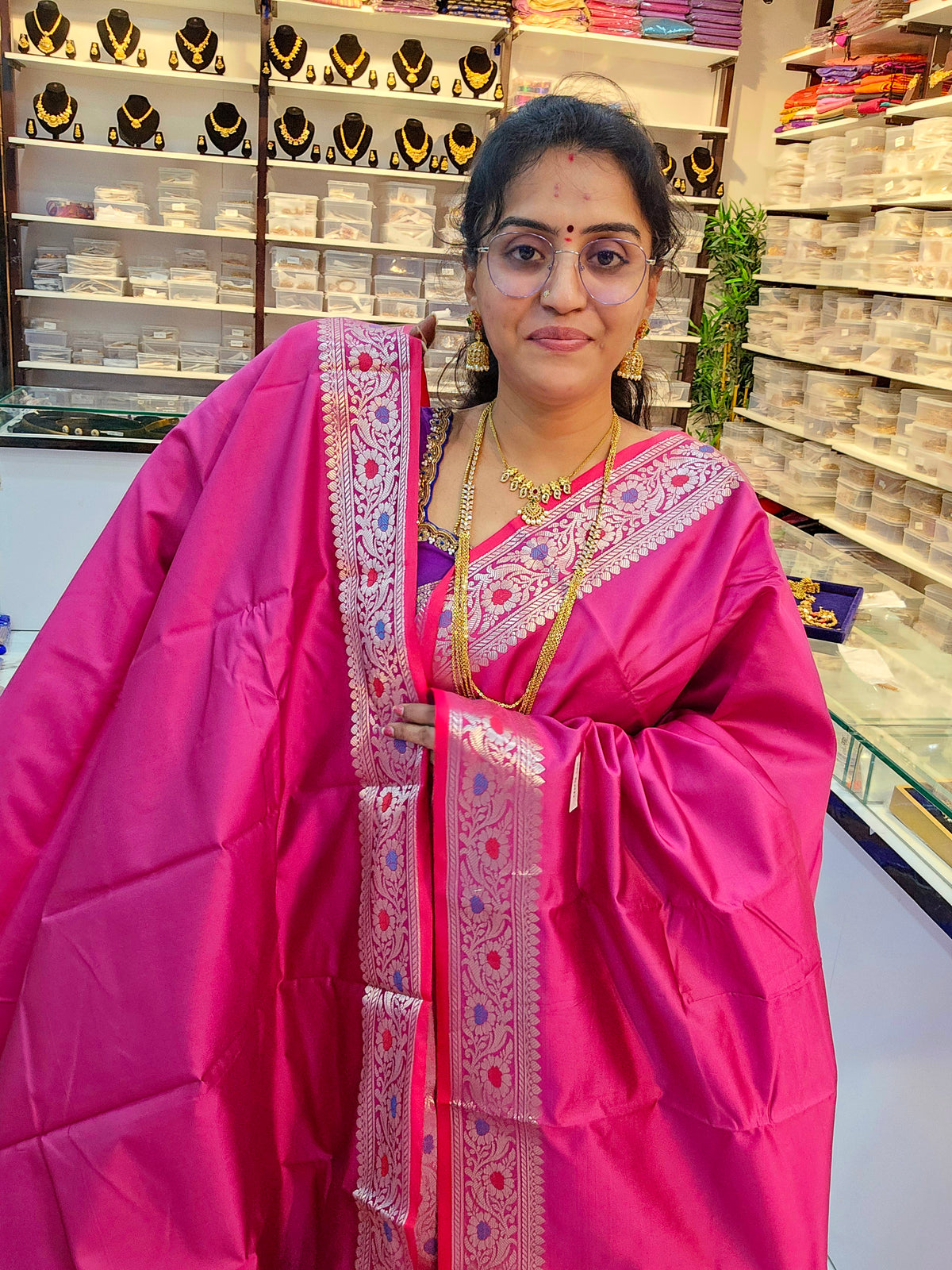 Saree un stiched blouse code SLS 725