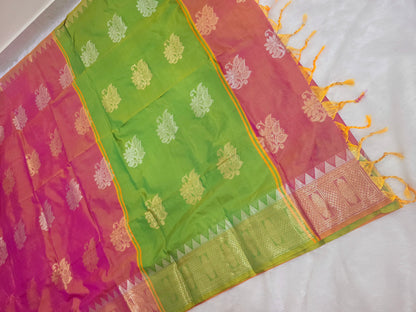 Saree un stiched blouse code SLS 385