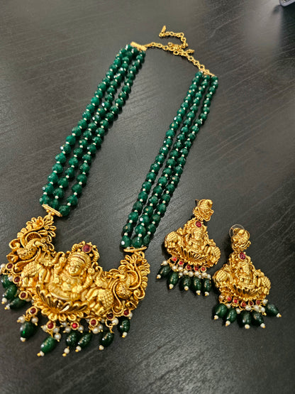 Long set with earrings code SLS 518J