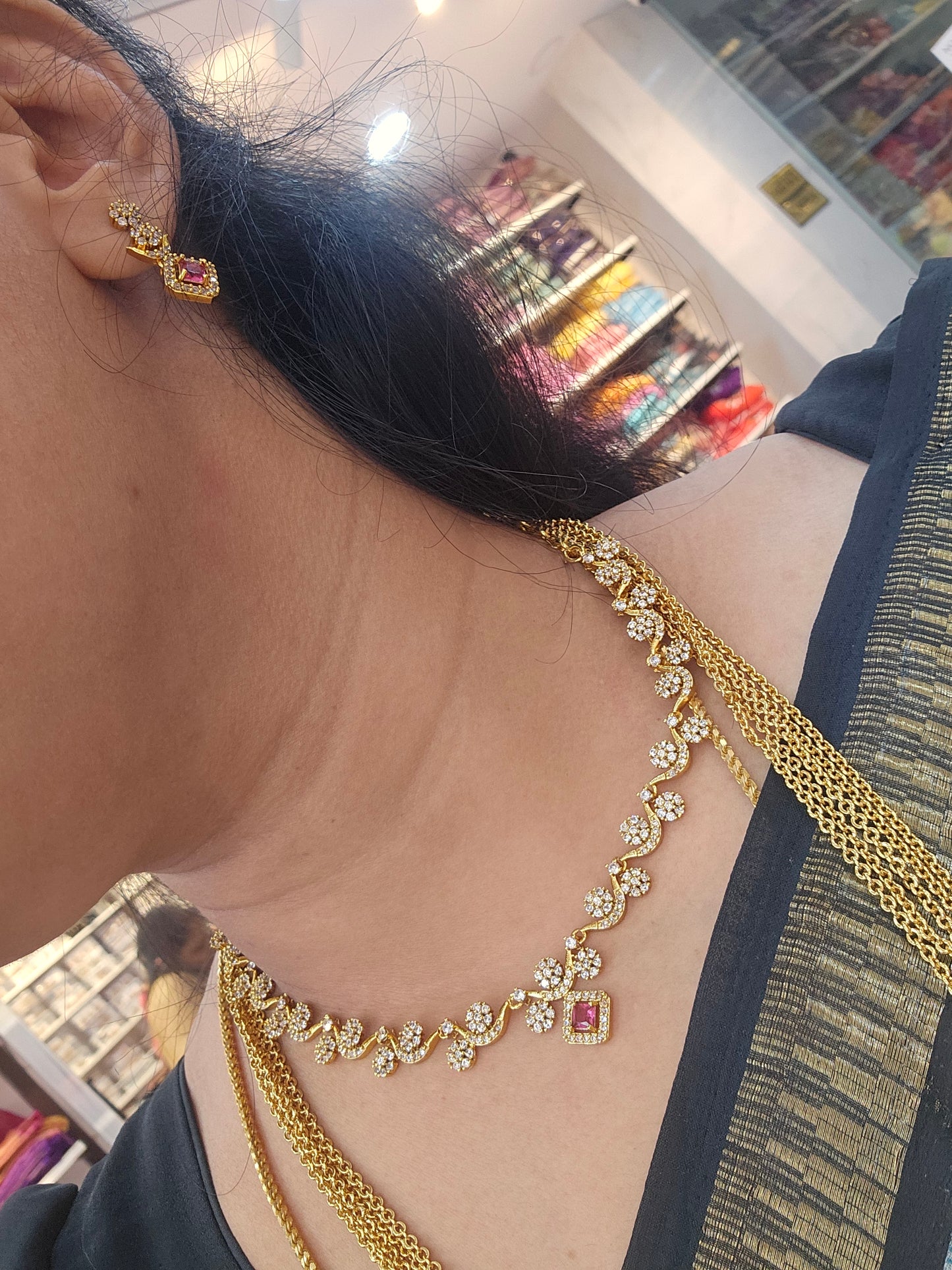 Neck set with earinges code SLS 839J