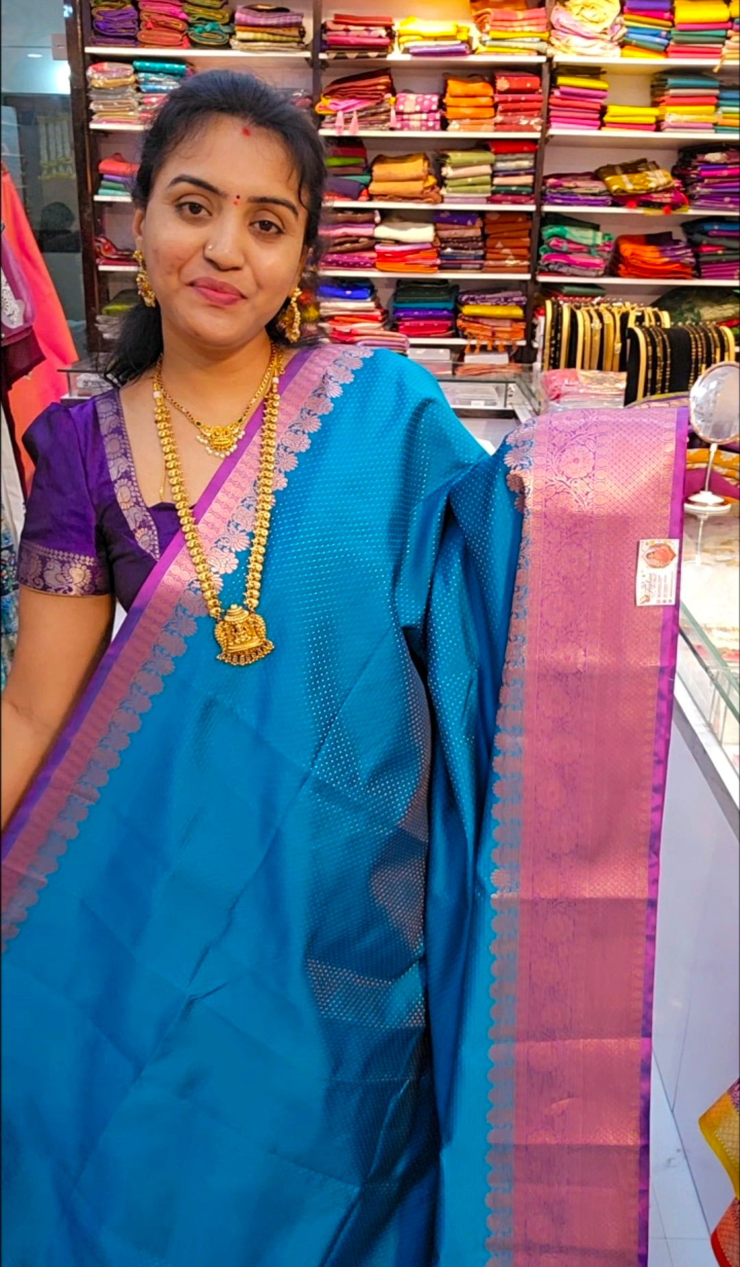 Saree un stiched blouse code SLS 542