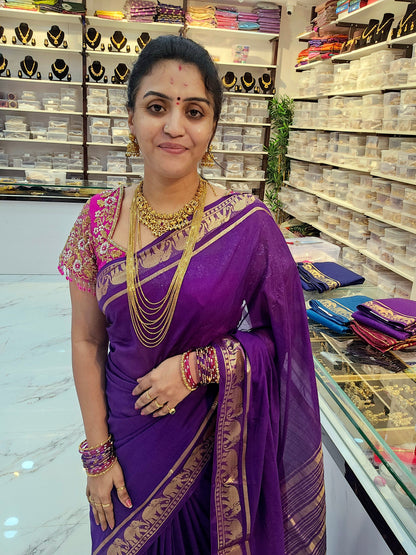 Saree un stiched blouse code SLS 717