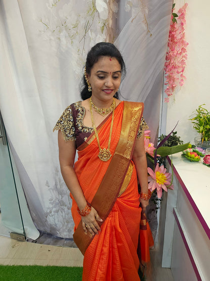 Saree un stiched blouse code SLS 478