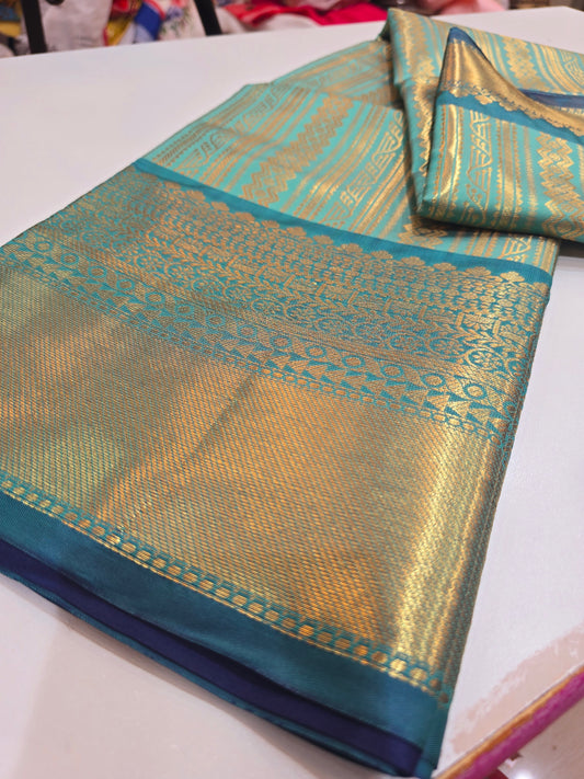 Saree un stiched blouse code SLS  239