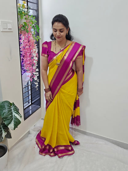 Saree un stiched blouse code SLS 380