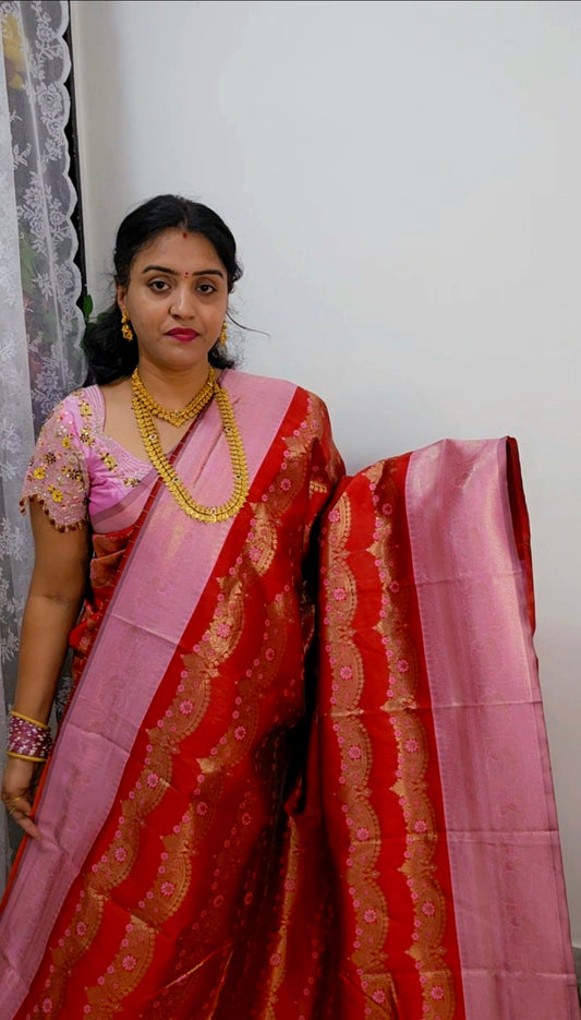 Saree un stiched blouse code SLS 563