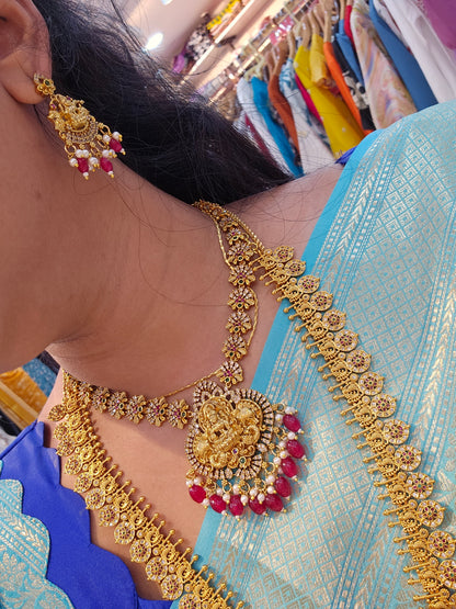 Neck set with earrings code SLS 808J