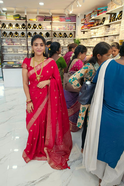 Saree un stiched blouse code SLS 713