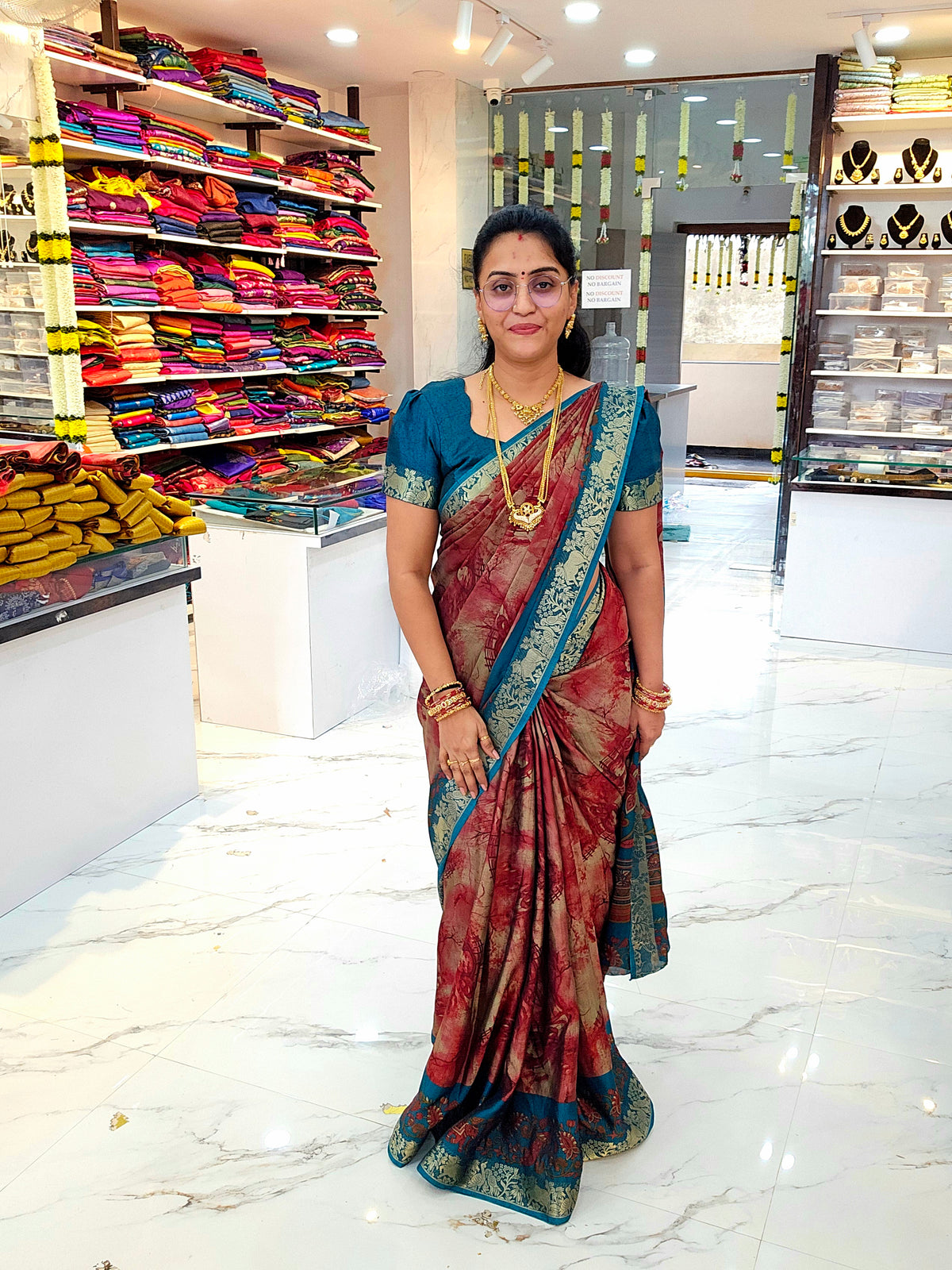 Saree un stiched blouse code SLS