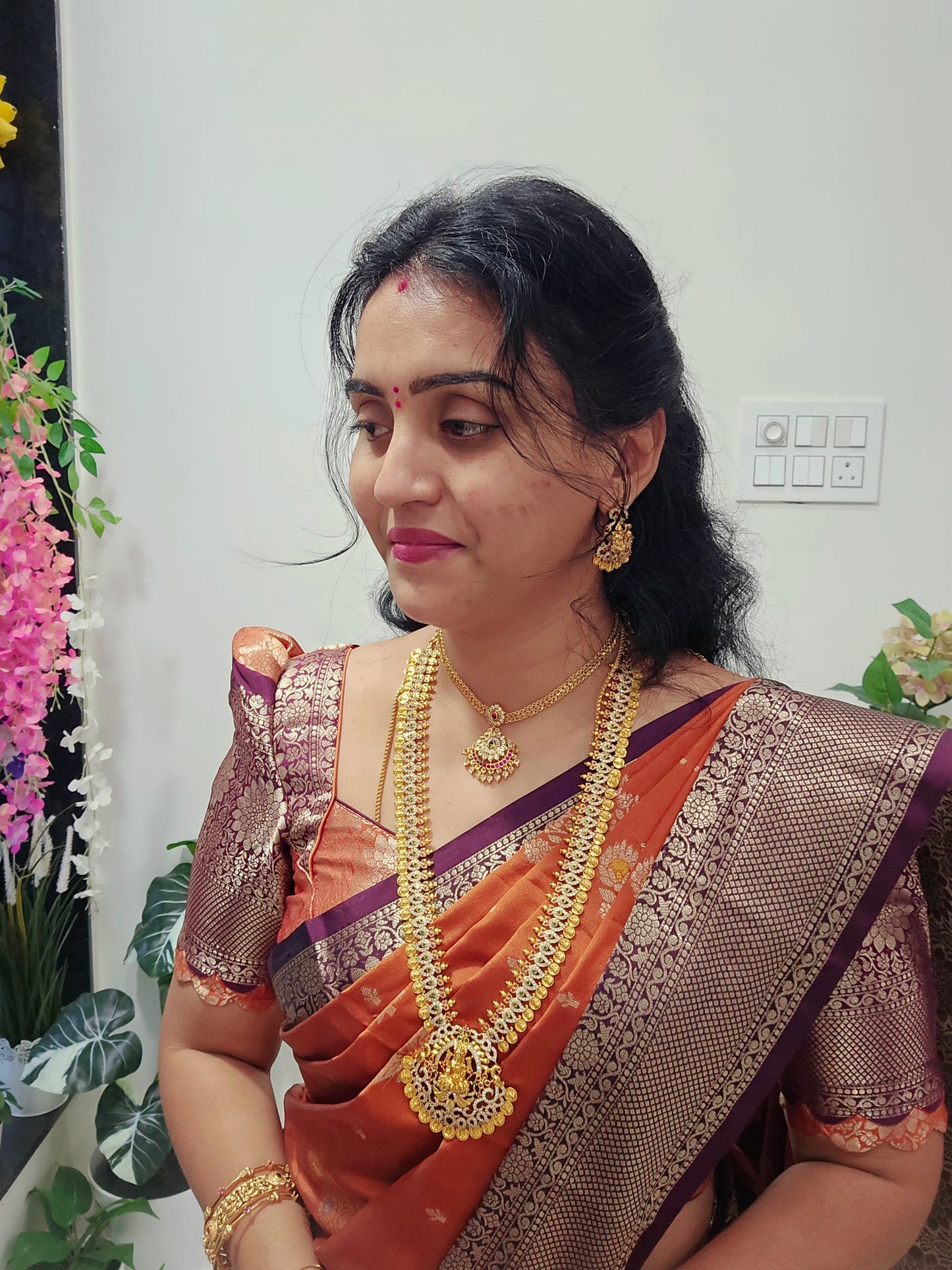 Saree un stiched blouse code SLS 264