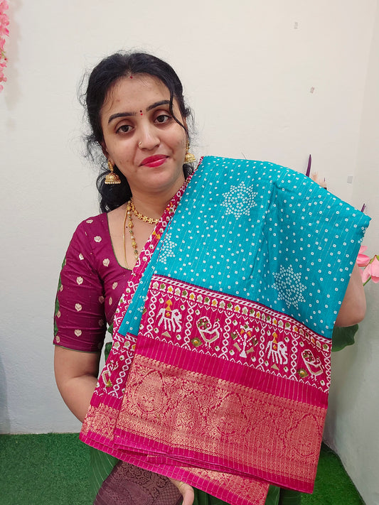 Saree un stiched blouse code SLS 302