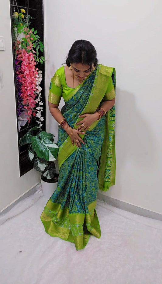 Saree un stiched blouse code SLS 388