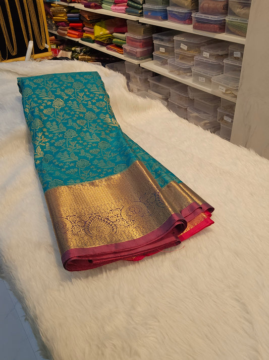 Saree un stiched blouse code SLS 574