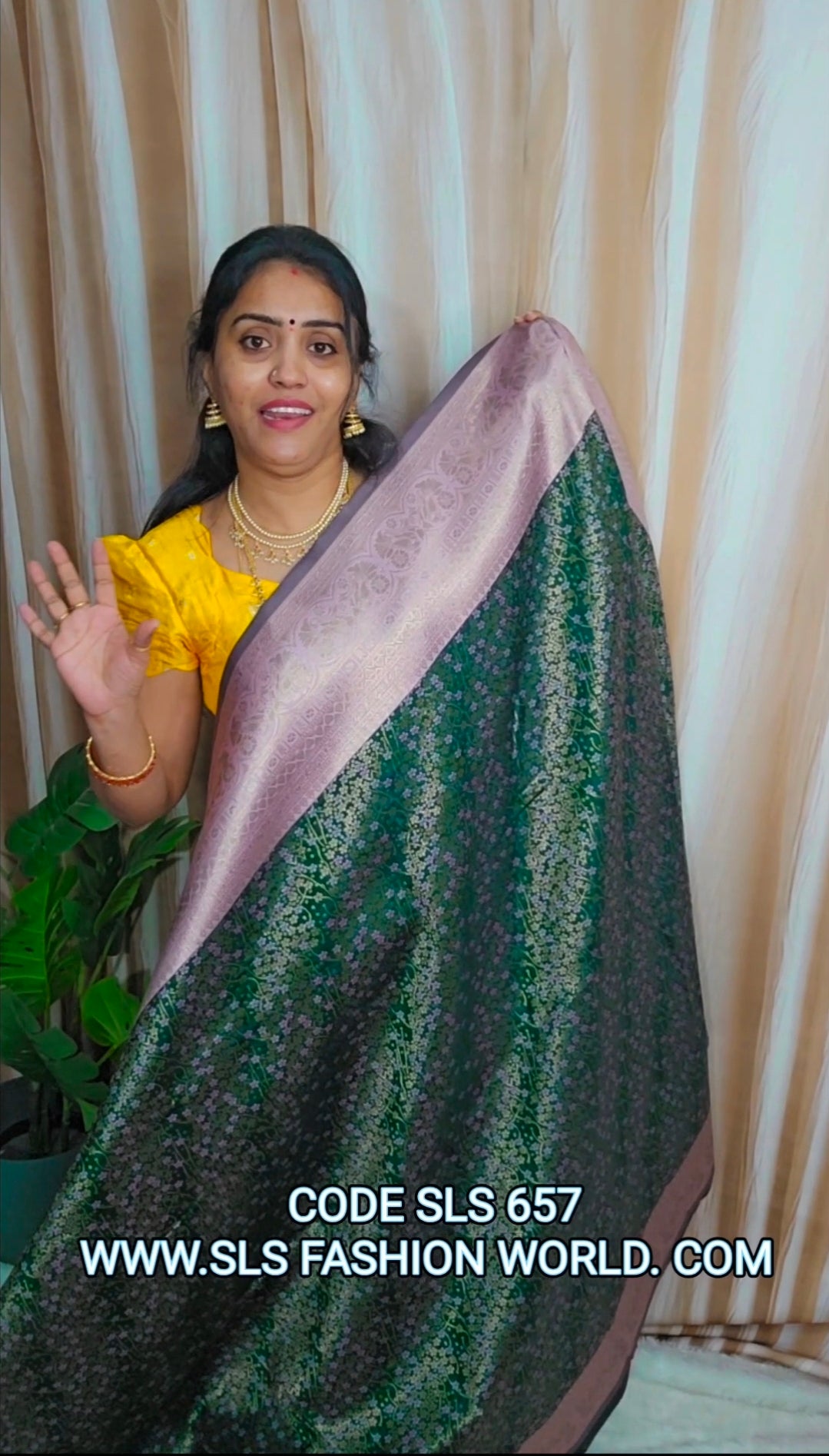Saree un stiched blouse code Code SLS 657