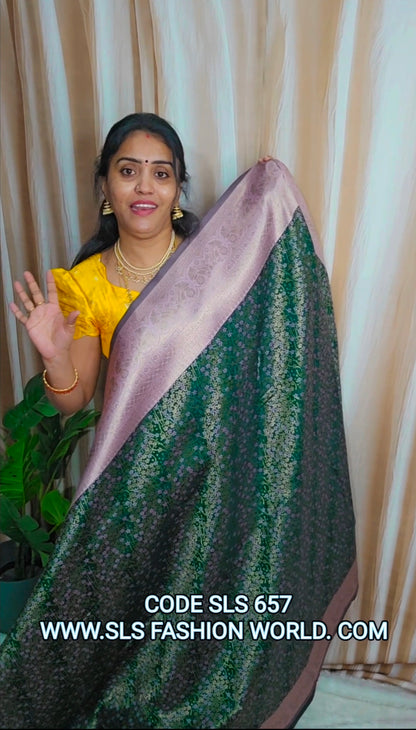 Saree un stiched blouse code Code SLS 657