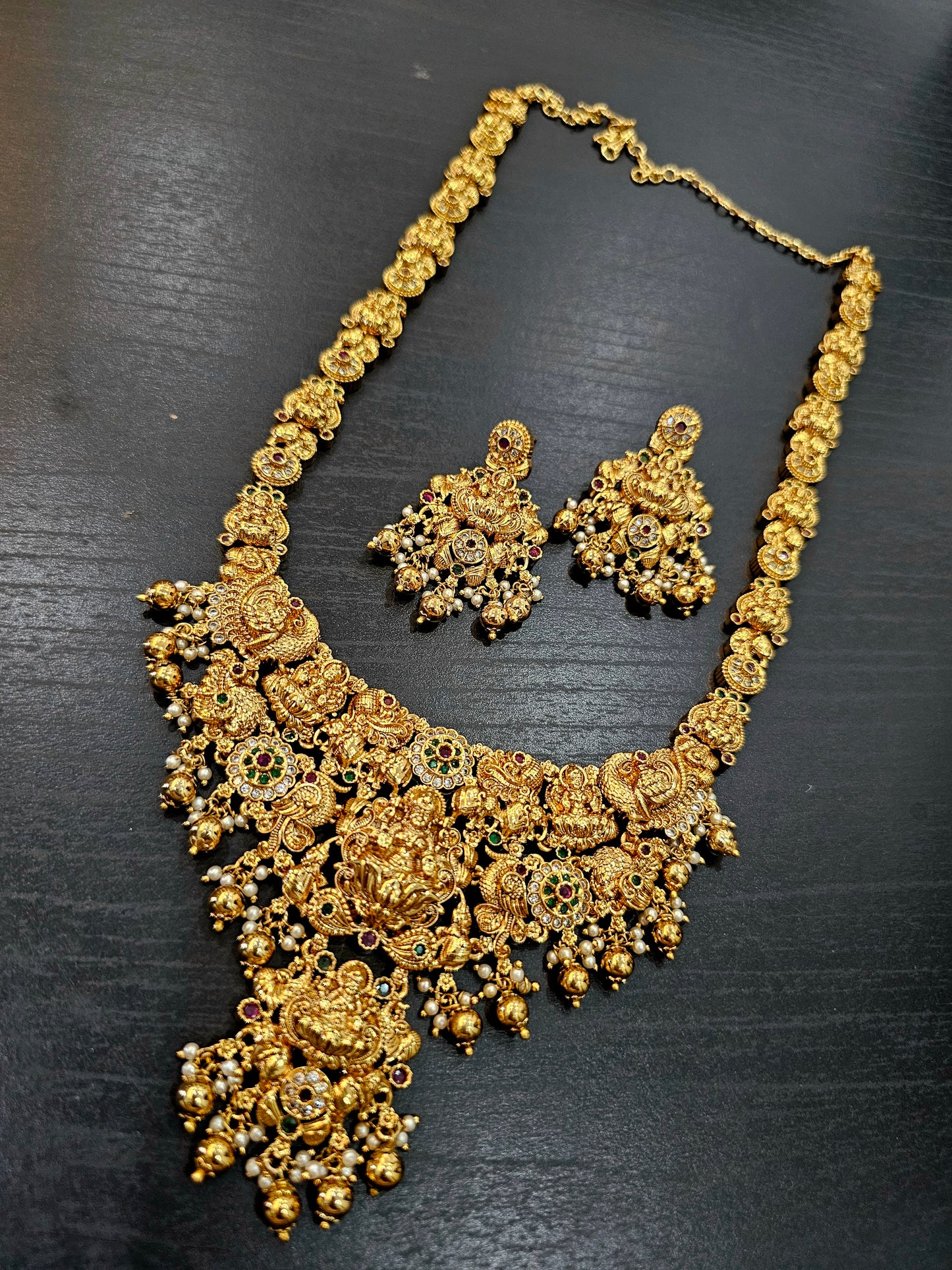 Long set with earrings code SLS 501J