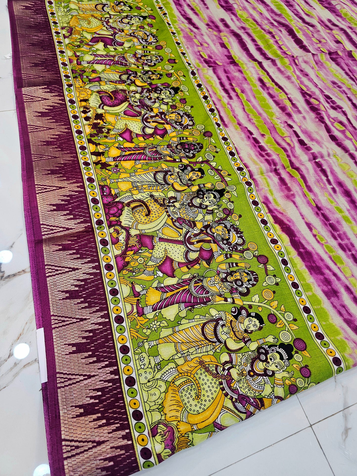 Saree un stiched blouse code SLS 676