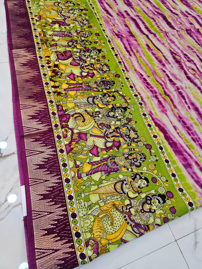 Saree un stiched blouse code SLS 676