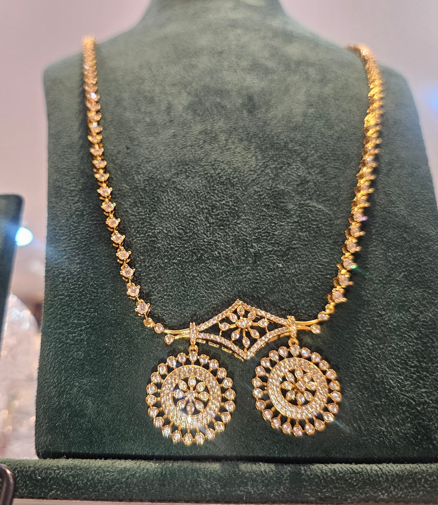 Diamond Thali chain  code SLS 920J