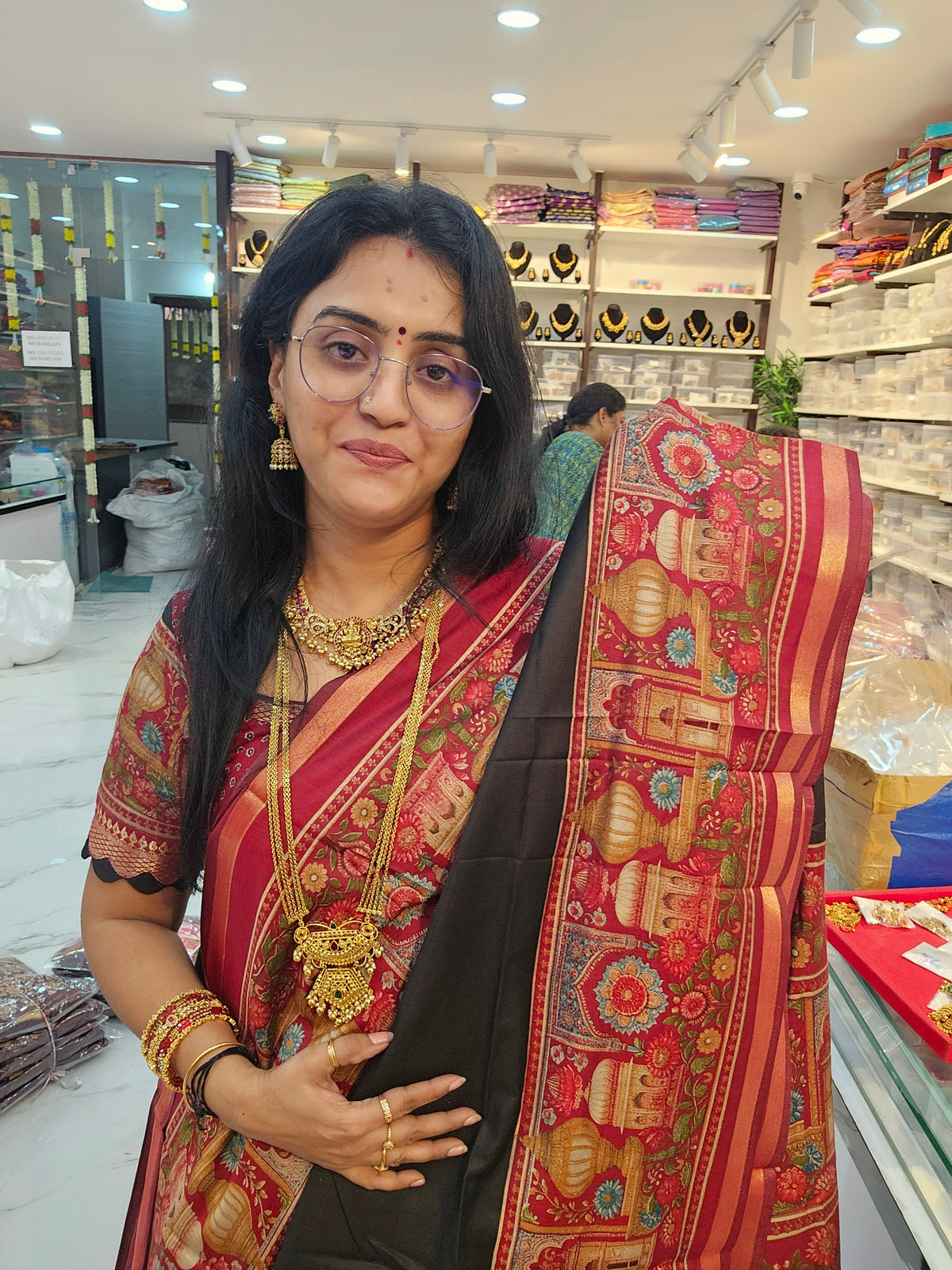 Saree un stiched blouse code SLS 732
