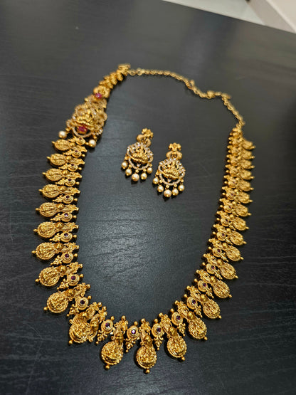 Long set with earrings code SLS 549J